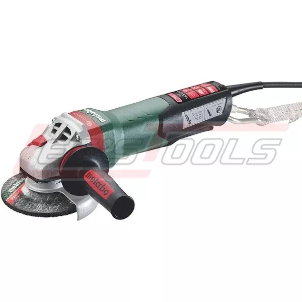 METABO6131144205" M-Brush Angle Grinder - 11,000 RPM - 14.5 AMP w/Brake, Non-Lock Paddle, Auto-balancer, Electronic