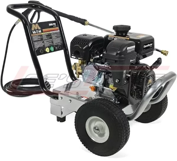 MI-T-MCM-3000-0MMB3000 psi pressure washer2.3 Gpm, 212cc ohv horizontal enginehorizontal axial piston pump with therma