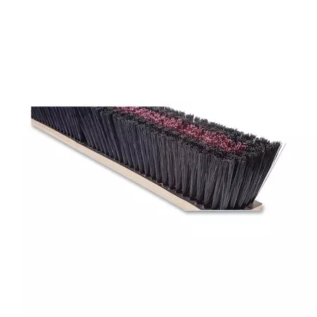 No. 11 Line Floor Brush, 24 in, 3 in Trim, Polystyrene Center, Black Plastic Border, Brush Only 455-1124LH