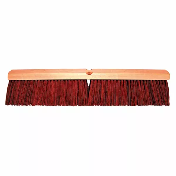 No. 12 Line Garage Brushes, 24 in Streamlined Hardwood Block, 4 in Trim L 455-1224