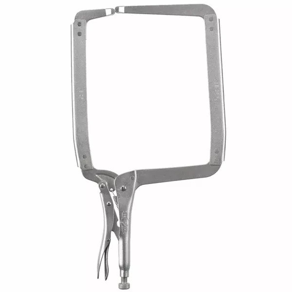 The Original Locking C-Clamp with Regular Tips, 18 in L, 7-1/2 in Max, 9-1/2 in Throat D 586-18DR