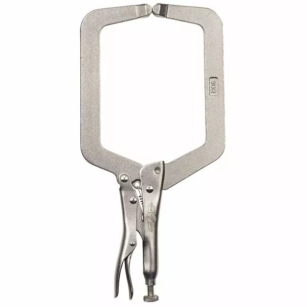 The Original Locking C-Clamp with Regular Tips, 9 in L, 4-1/2 in Max, 4-3/4 in Throat D 586-9DR