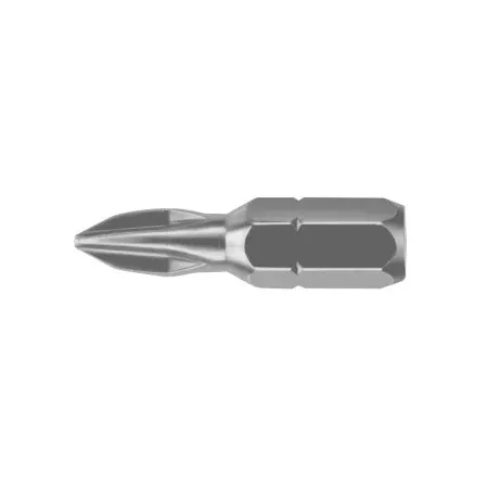 Phillips Power Bit, #3, 1/4 in (Hex) Drive, 2 in OAL, 10 EA/BG 585-IWAF22PH3B10