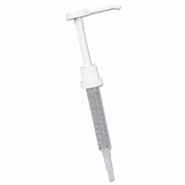 Plastic Pump for Hand Cleaner Dispensers, White/Clear 407-301G