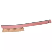 Plater's Brushes, Hardwood Block, 1 in Trim L, White Tampico 455-19S