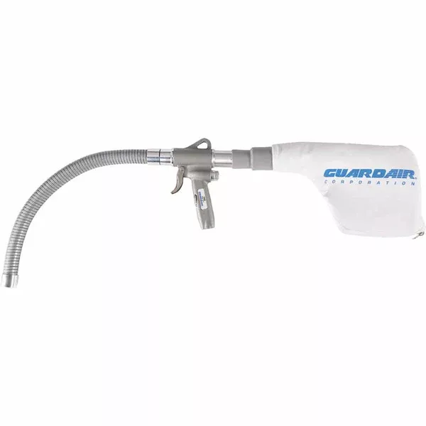 Pneumatic Gun Vac Vacuum, Approx 115 in? Capacity Vol, Includes 18 in x 1-5/16 in OD Flexible Metal Extension w/Nozzle 335-1548