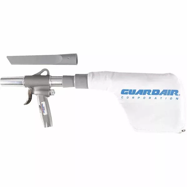 Pneumatic Gun Vac Vacuum, Approx 115 in? Capacity Vol, Includes 9 in Plastic Crevice Tool 335-1500