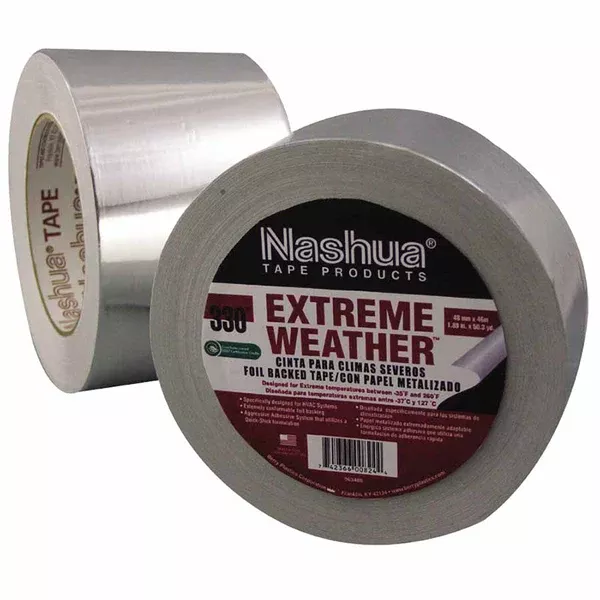 Premium Foil Tapes, 2 in X 50 yd, 3.5 mil, Aluminum 573-1087645