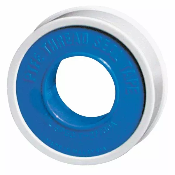 PTFE Pipe Thread Tape, 1 in x 520 in , 3 mil, White 434-44078