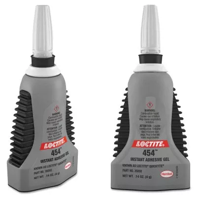 Quicktite Instant Adhesive Gel, 0.14 oz, Bottle, Clear 442-680522