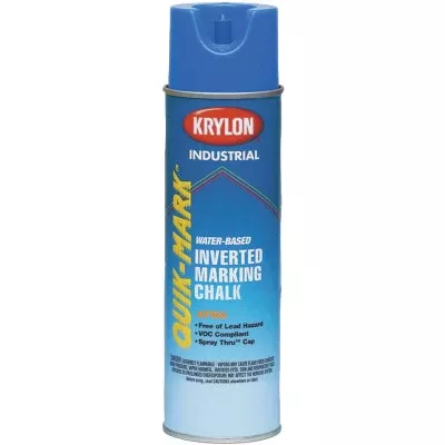 Quik-Mark APWA Inverted Marking Chalks, 17 oz Aerosol, APWA Orange, Water-Based 425-KWBC3501A