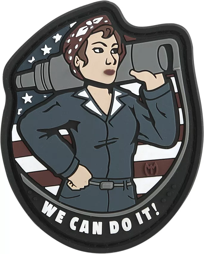 Riveting Rosie Patch Tact