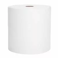 Scott Essential Towels, White, Hard Roll, 8 in W x 950 ft L, 950 ft per Roll/6 Rolls per Case 412-02000