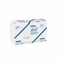 Scott SCOTTFOLD Paper Towels, 7 4/5 x 12 2/5, White, 175 Towels/Pack 412-01960
