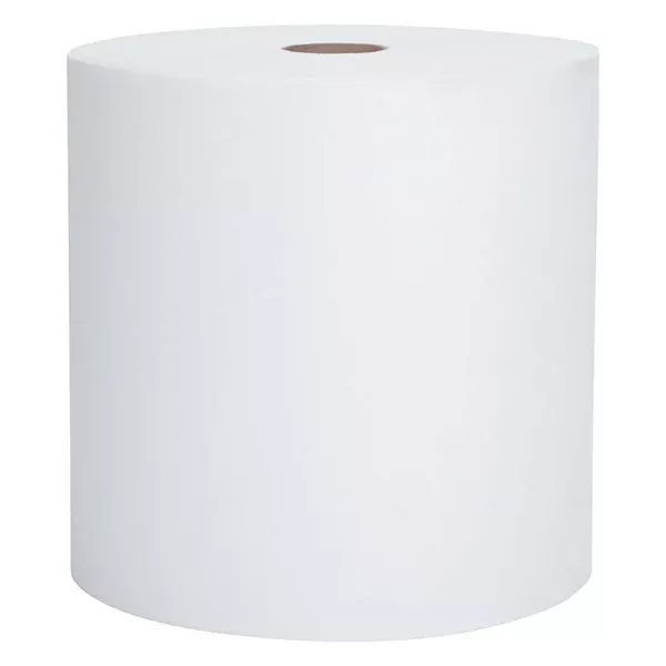 Scott Towels, White, 8 in W x 800 ft, Hard Roll 412-01040
