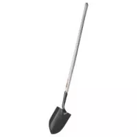 Shovels, 11 1/2 in X 8 5/8 in Round Point Blade, 47 in White Ash Long Handle 632-52300