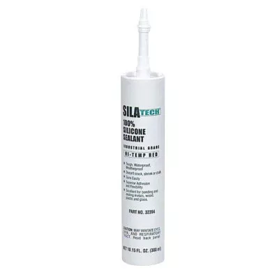 Silatech Red RTV Silicone Adhesive Sealants, 10.15 oz, Red 442-475377