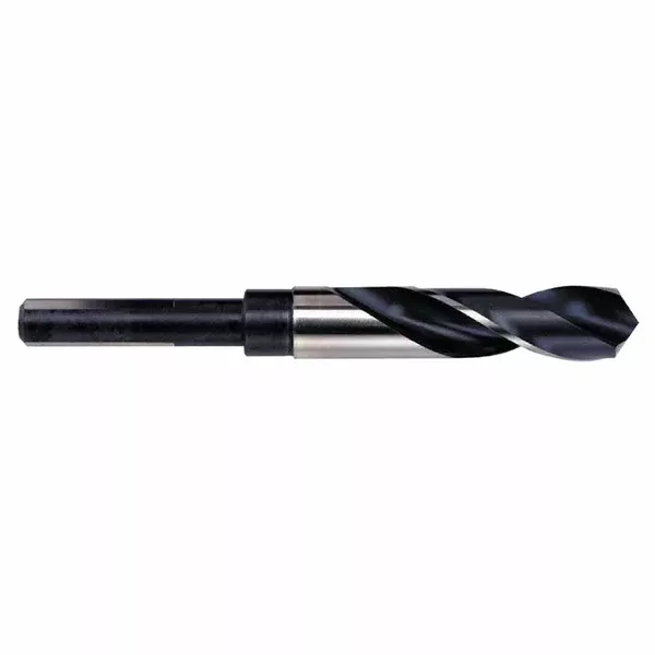 Silver and Deming High Speed Steel Fractional 1/2 in Reduced Shank Drill Bit, 23/32 in 585-91146