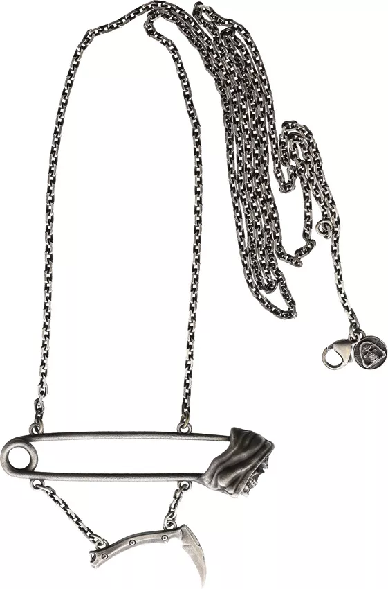 Silver Necklace Long