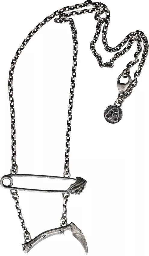 Silver Necklace Short