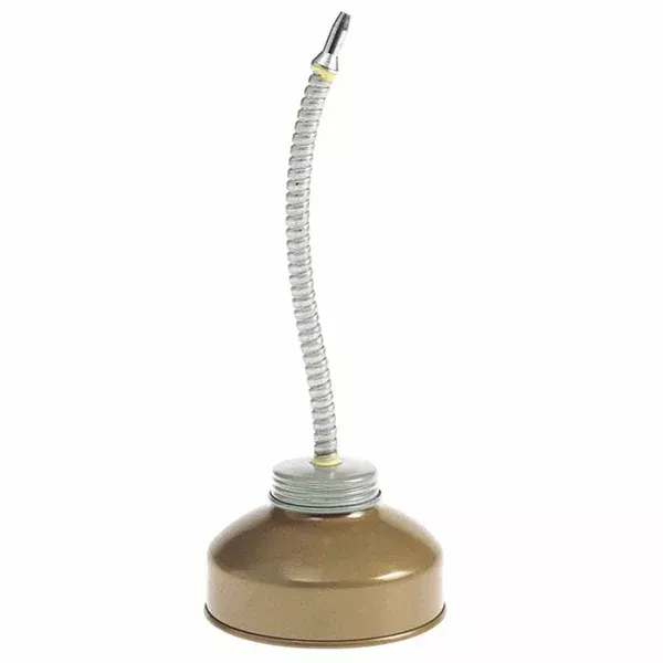 Spring Bottom Oilers, 6 oz, Manual Push, Flexible 7 in Spout 250-506