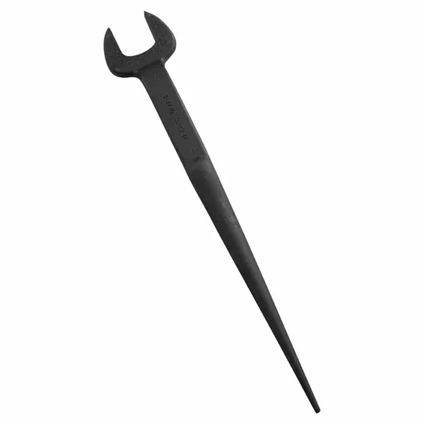 Spud Wrench, 1-7/16 in Opening, 60? Offset Angle, For 7/8 in Heavy Nut 409-3213