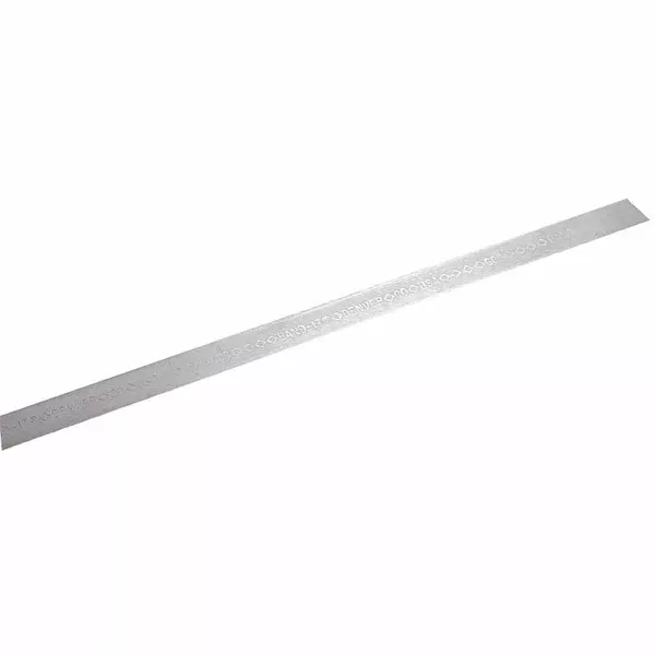 Stainless Steel Band, 1/2 in L x 0.030 in Thick x 100 ft L, SS 201 080-C20499