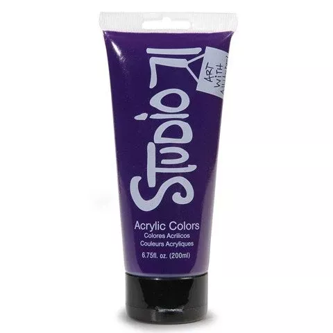 Studio 71 Acrylic Paint - Dioxazine Purple - 200ml / 6.75 fl oz