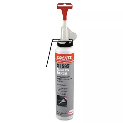 Superflex RTV, Silicone Adhesive Sealant, 190 mL Power Can, Clear 442-743915