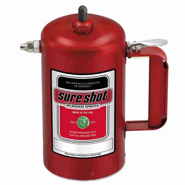 Sure Shot Sprayer, 1 qt, Steel, Red 494-1000R