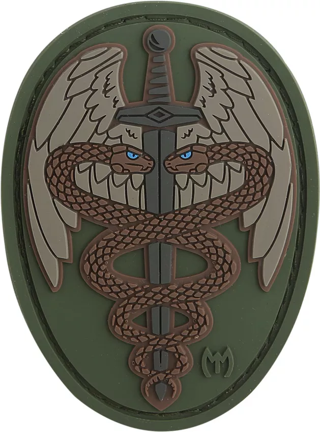Sword Caduceus Patch Tacti