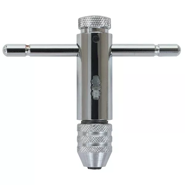 T-Handle Ratcheting Tap Wrenches, No. 0 - 1/4 in Tap Size, Bulk 585-21101