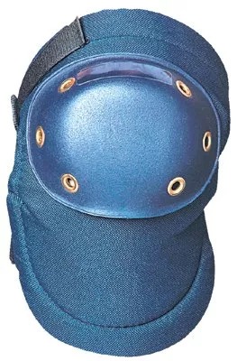 Value Contoured Hard Cap Knee Pads, Hook-and-Loop, Blue 561-125