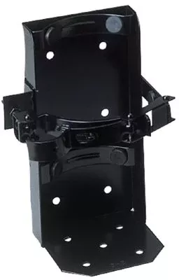 Vehicle Bracket, Steel, Black, Fire Extinguisher, 5-1/4 in dia, 5 lb 408-270191