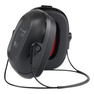 VeriShield 100 Series Passive Earmuffs, 22 dB, Black, Behind-the-Neck, VS110N 154-1035112-VS