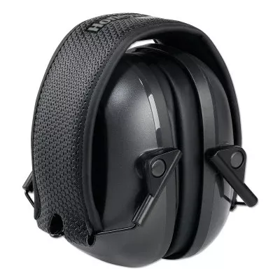 VeriShield 100 Series Passive Earmuffs, 24 dB, Black, Folding, VS110F 154-1035102-VS