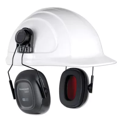 VeriShield 100 Series Passive Earmuffs, 24 dB, Black, Hard Hat, VS120H 154-1035121-VS