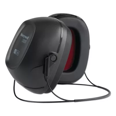 VeriShield 100 Series Passive Earmuffs, 28 dB, Black, Behind-the-Neck, VS130N 154-1035116-VS