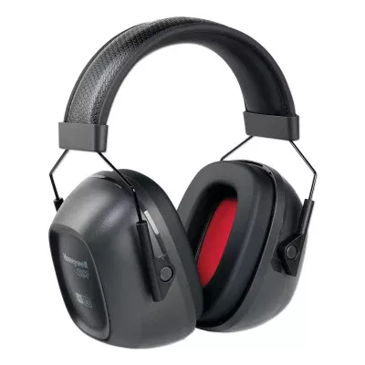 VeriShield 100 Series Passive Earmuffs, 30 dB, Black, Over-the-Head, VS130 154-1035108-VS