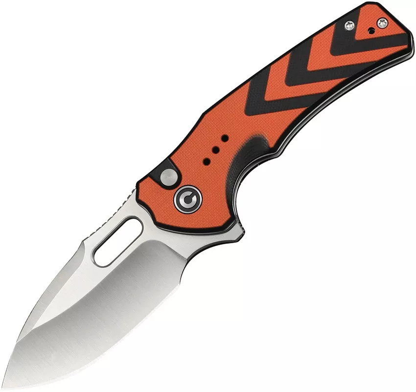 Vexron Button Lock Org/Blk