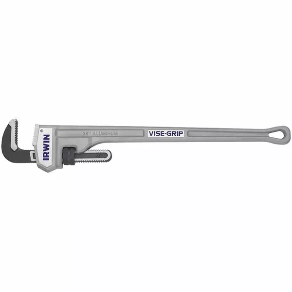 Vise-Grip Cast Aluminum Pipe Wrench, 36 in, Drop Forged Steel Jaw 586-2074136