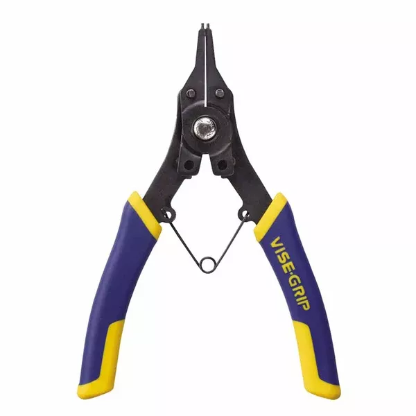 VISE-GRIP Convertible Snap Ring Plier, Replaceable, 6-1/2 in L 586-2078900
