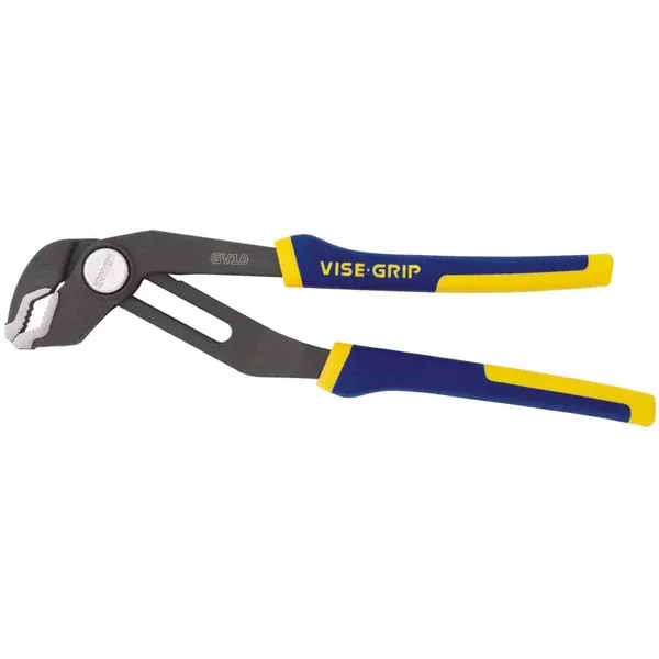 VISE-GRIP GrooveLock Plier, 10 in OAL, V-Jaws, 16 Adjustments 586-2078110