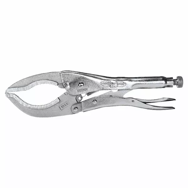 VISE-GRIP Large Jaw Locking Plier, 12 in, Curved Jaw Opens to 3-1/8 in 586-12LC-3