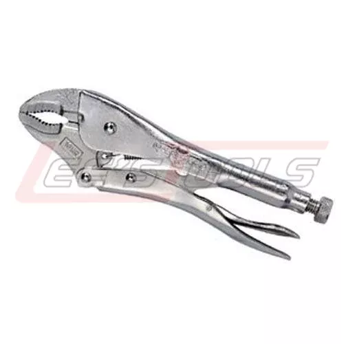 VISE-GRIP0502L310WR Curved Jaw w/wire cutter -