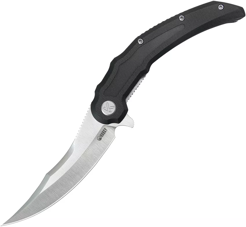 Wave Crest Linerlock Black G10