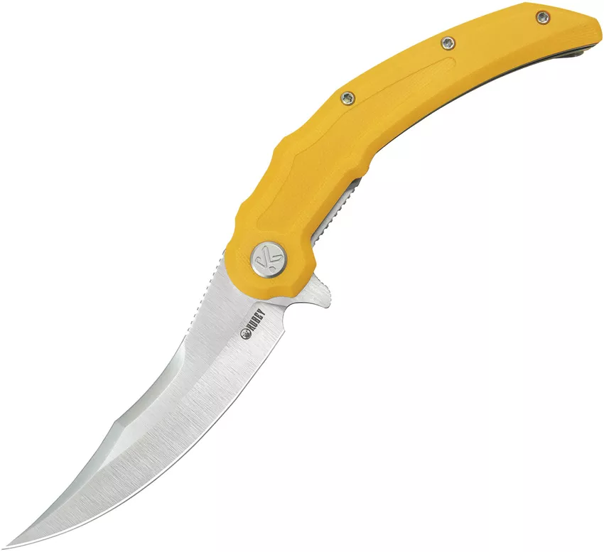 Wave Crest Linerlock Yellow