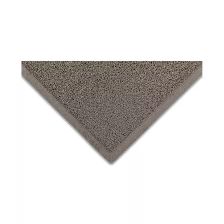 Wayfarer Quick-Dry Spaghetti Entrance Mat, 3/8 in x 4 ft W x 6 ft L, Vinyl Looped/Backing, Gray 550-265S0046GY