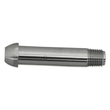 Western Enterprises SS153 Regulator Inlet Nipple, 1/4 in (NPT), 3 in L, Stainless Steel, CGA-510/CGA-580/CGA-590