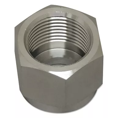 Western Enterprises SS62 Regulator Inlet Nuts, Oxygen, Stainless Steel, CGA-540
